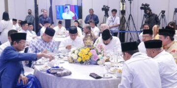 Anies Baswedan, AHY, Airlangga dan Jusuf Kalla Hadiri Acara Bukber Partai NasDem