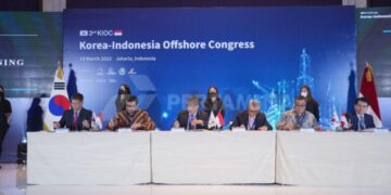 Elnusa Teken Kerjasama dengan KHAN Co., Ltd di Korea-Indonesia Offshore Congress 2023