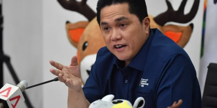 Ketum PSSI Erick Thohir Desak PT LIB Lakukan Audit