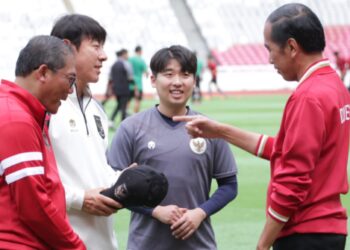 Jokowi Berikan Motivasi untuk Tim U-20 dan U-22 Indonesia