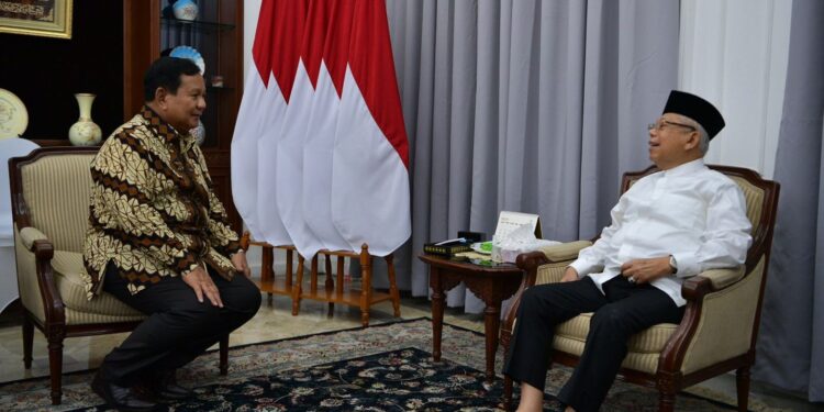 Prabowo Subianto Berkunjung ke Wapres Ma’ruf Amin, Ada Apa?
