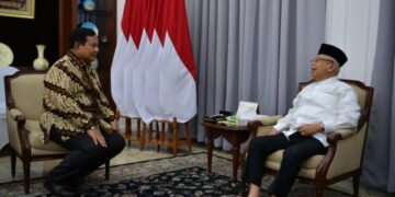 Prabowo Subianto Berkunjung ke Wapres Ma’ruf Amin, Ada Apa?