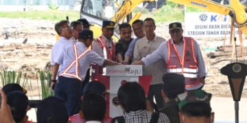 Pengembangan Stasiun Tanah Abang Tahap 1 Ditargetkan Rampung Akhir Tahun