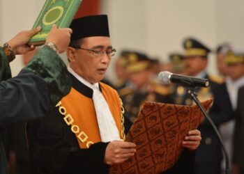 Hari ini, Sunarto Dilantik Sebagai Wakil Ketua MA Bidang Yudisial