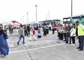 Sebanyak 385 WNI dari Sudan Tiba di Tanah Air