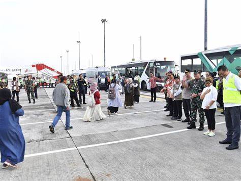 Sebanyak 385 WNI dari Sudan Tiba di Tanah Air
