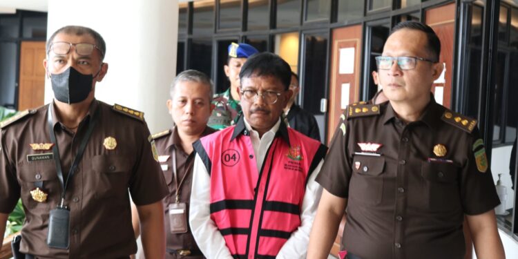 Jhonny G Plate Ditetapkan jadi Tersangka Perkara Korupsi BTS 4G