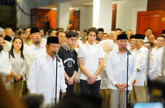 Putra Ahmad Dhani Gabung Partai Gerindra, Prabowo: Anak Muda Masa Depan Kita Semua