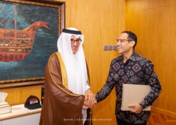 Nadiem Makarim dan Delegasi Pemerintah Qatar Inisiasi Kerjasama Pendidikan dan Kebudayaan