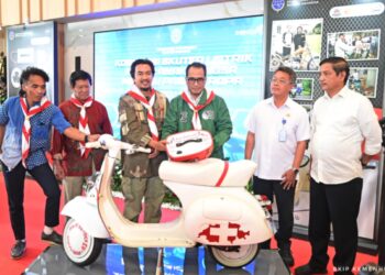 Skuter Listrik Hasil Konversi Karya Anak Bangsa Tembus Pasar Eropa