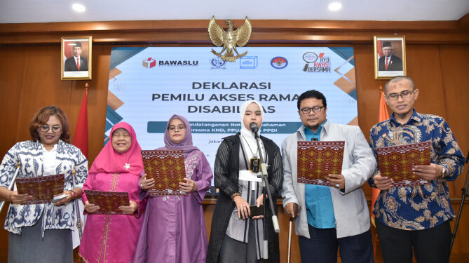 Bawaslu Harap Seluruh TPS Pemilu 2024 Ramah Disabilitas