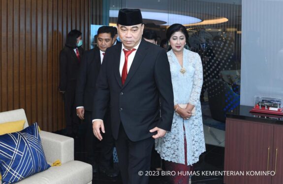 Presiden Jokowi Angkat Budi Arie Setiadi jadi Menkominfo