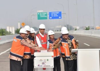 Jokowi Resmikan Tol Bengkulu-Taba Penanjung, Habiskan Anggaran Sebesar Rp4,8 Triliun