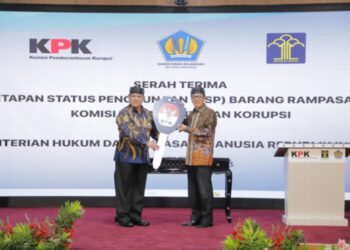 KPK Serahkan Aset Terpidana Korupsi Senilai Rp28,9 Miliar ke Kemenkumham