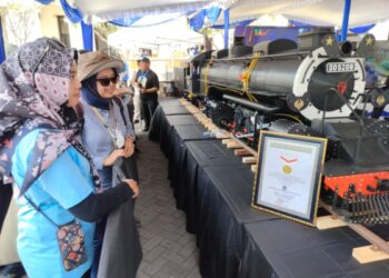 Libur Sekolah, Museum Lawang Sewu Hadirkan Miniatur Lokomotif Terbesar Se-Indonesia