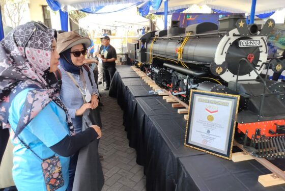 Libur Sekolah, Museum Lawang Sewu Hadirkan Miniatur Lokomotif Terbesar Se-Indonesia