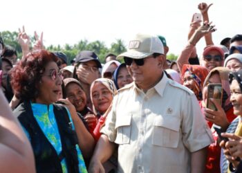 Prabowo Subianto Bertemu Susi Pudjiastuti di Pangandaran, Ada Apa?