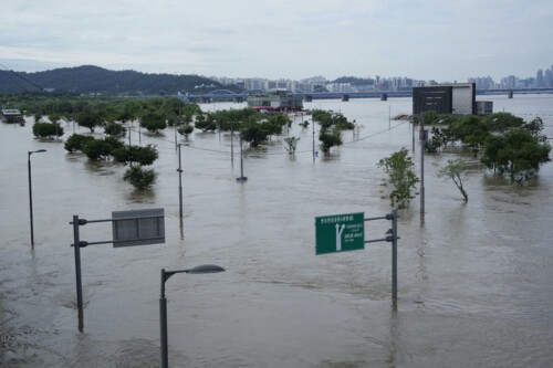 Banjir Melanda Korea Selatan, KBRI Seoul Minta WNI Tingkatkan Kewaspadaan