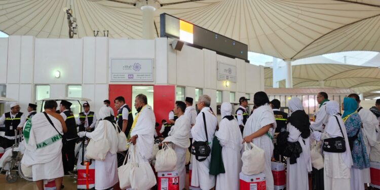 Sebanyak 6.330 Jemaah Haji Gelombang II Kembali ke Indonesia