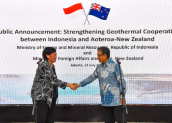 Indonesia dan Selandia Baru Garap Proyek Panas Bumi Senilai Rp147,8 Miliar