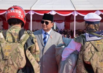 Prabowo Serah Terimakan Dua Kapal Perang asal Jerman ke TNI AL