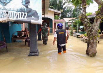 Sebanyak 1.116 Rumah Terendam Akibat Banjir di Kabupaten Langkat