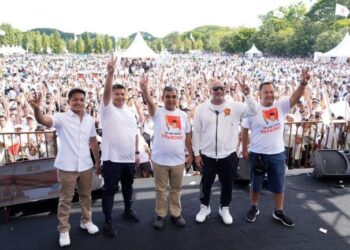 4 Februari 2024, DPD Gerindra Bali Gelar Jalan Sehat Berhadiah Rumah hingga Motor