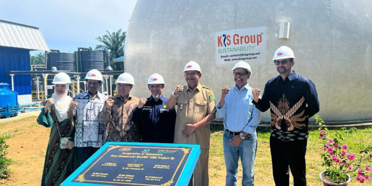 Pertama di Indonesia, Pabrik BioCNG Komersial Beroperasi di Langkat Sumut