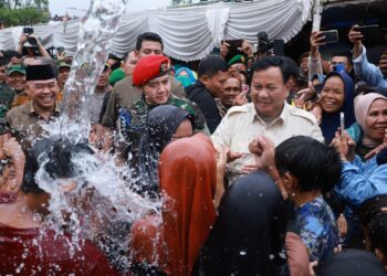 Masyarakat Gembira Usai Prabowo Bangun Sembilan Titik Sumber Air Bersih di Sukabumi