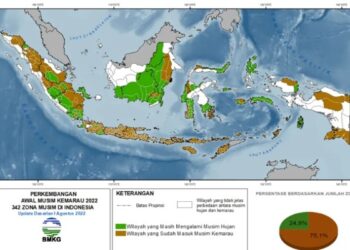 BMKG Prediksi Puncak Musim Kemarau Terjadi pada Juli