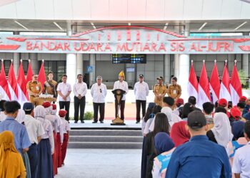 Presiden Jokowi Resmikan 4 Bandara di Sulawesi