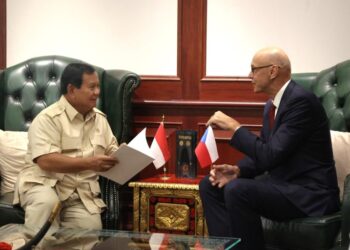 Bertemu Dubes Ceko, Prabowo Bahas Kerjasama Transfer Teknologi Pertahanan