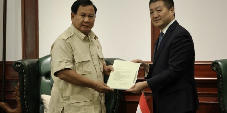 Prabowo Subianto Perkuat Kerjasama Pertahanan dengan China