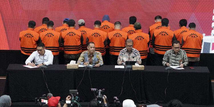 KPK Tahan 15 Tersangka Pemerasan di Rutan Polda Metro Jaya