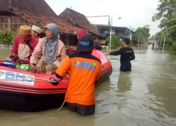 11 Kecamatan di Kabupaten Demak Terendam Banjir Akibat Enam Tanggul Jebol