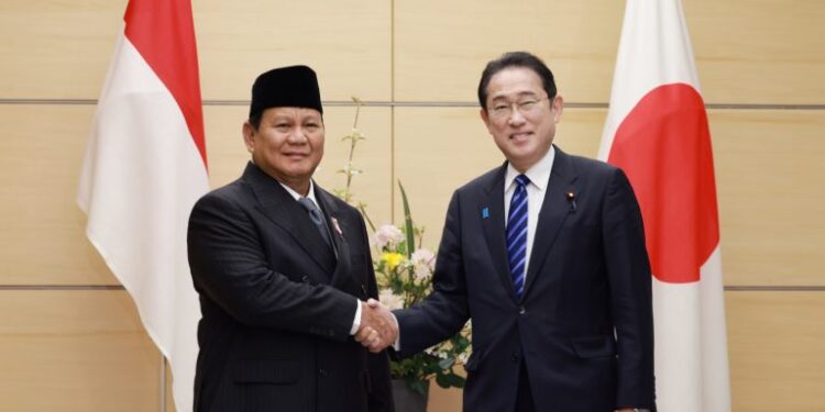 Prabowo Subianto Temui PM Jepang di Tokyo, Bahas Kerjasama Pertahanan