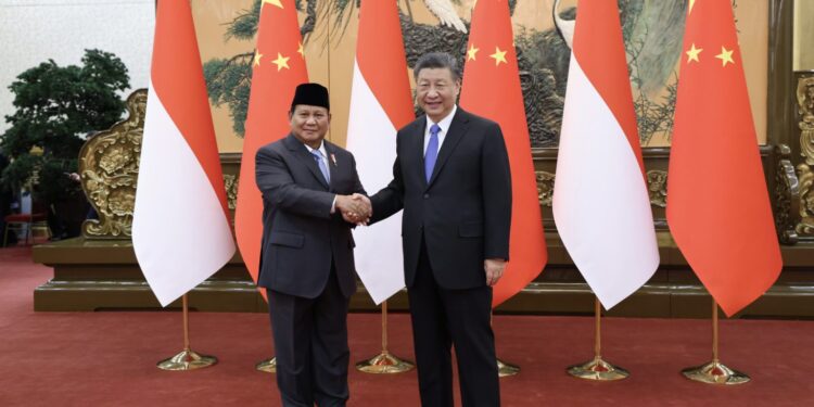 Bertemu Presiden China Xi Jinping, Prabowo Subianto Sampaikan Salam Hangat dari Jokowi