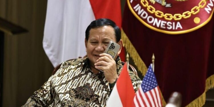 Menhan AS Telepon Prabowo Subianto, Ucapkan Selamat jadi Presiden RI