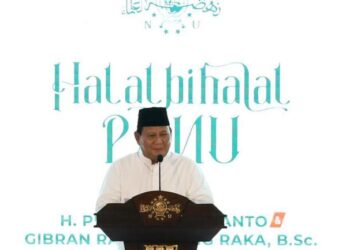 Halal Bihalal PBNU, Prabowo Subianto: Saya Tukang Pijatnya Gus Dur