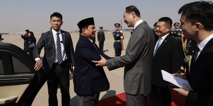Tiba di China, Prabowo Subianto akan Temui China XI Jinping