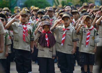 Pramuka Tetap jadi Ekstrakurikuler Wajib Sekolah, Ini Penjelasan Kemendikbudristek