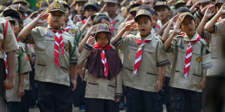 Pramuka Tetap jadi Ekstrakurikuler Wajib Sekolah, Ini Penjelasan Kemendikbudristek