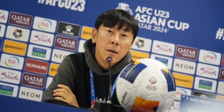Timnas Indonesia U-23 vs Korea Selatan, Shin Tae-yong: Kami akan Lakukan yang Terbaik