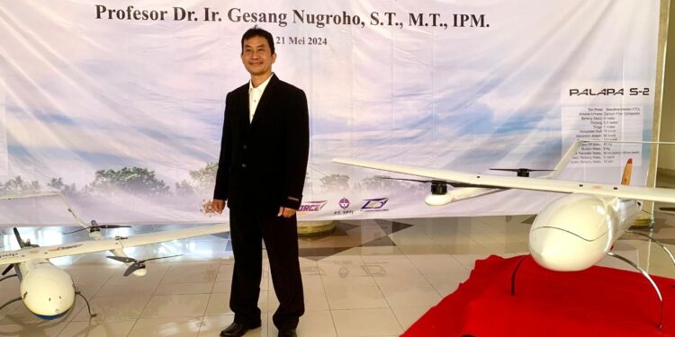 Kembangkan Pesawat Tanpa Awak, Gesang Nugroho Raih Guru Besar UGM