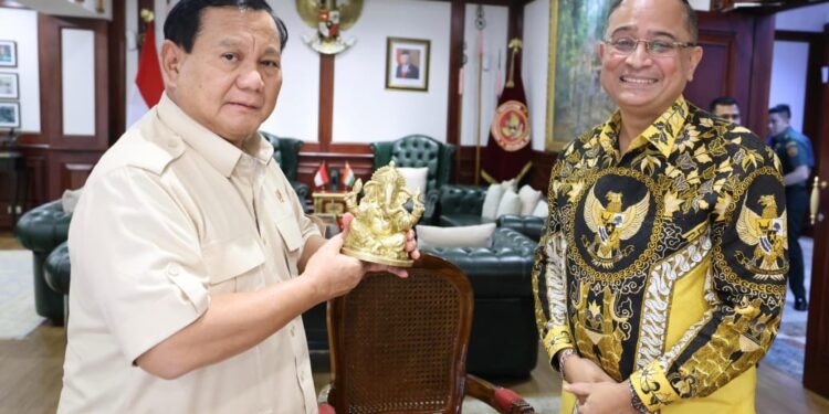Prabowo Yakin Dubes India yang Baru Tingkatkan Kerjasama Dua Negara