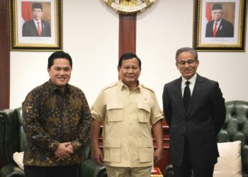 Prabowo Terima Kunjungan Menteri BUMN dan Pendiri Emaar Properties UEA, Bahas Potensi Pembangunan RI