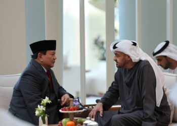 Temui Presiden UEA, Prabowo Terima Medali Zayed dan Bahas Kerjasama Pertahanan