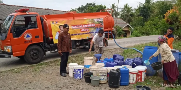 Dua Desa Kekeringan di Kabupaten Cilacap, 627 Jiwa Terdampak