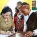 Ganjar-Mahfud Dampingi Megawati Kunjungi Rumah Pengasingan Bung Karno di Ende