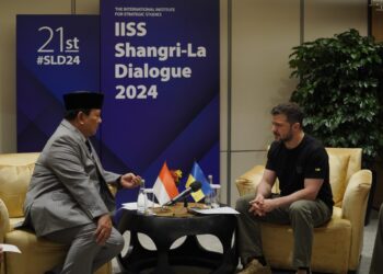 Prabowo Bertemu Presiden Ukraina Bahas Pentingnya Perdamaian dan Keamanan Internasional